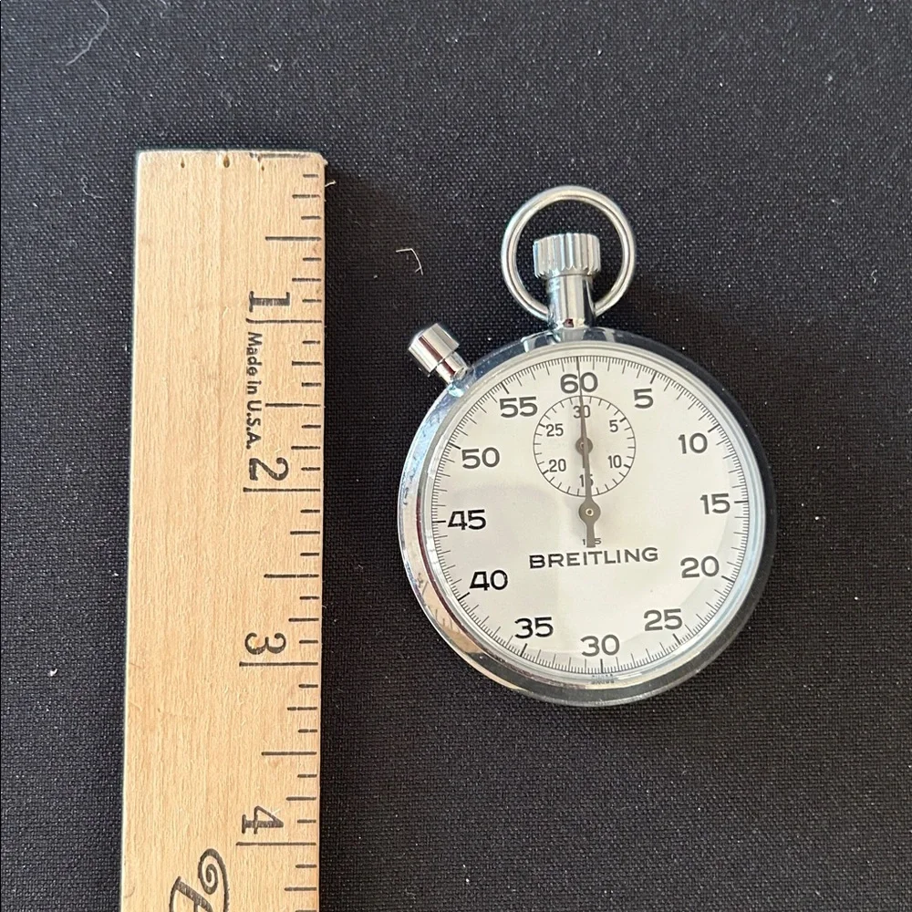 Vintage Breitling stopwatch Model 76 Mechanical winding watch Vintage circa 1940 - Picture 10 of 10